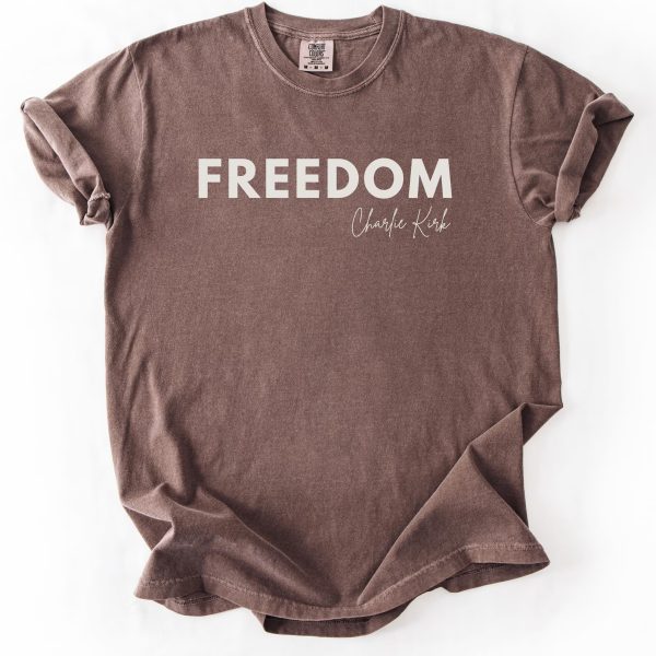 Charlie Kirk Freedom Tee, Charlie Kirk Freedom Shirt Stand with Charlie Kirk, Human Rights Tee - Image 2