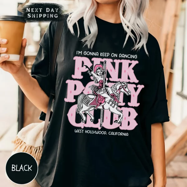 Chappell Roan Shirt, Pink Pony Club Comfort Colors Shirt, I'm Gonna Keep On Dancing, Midwest Princess 2024 Tour Tee