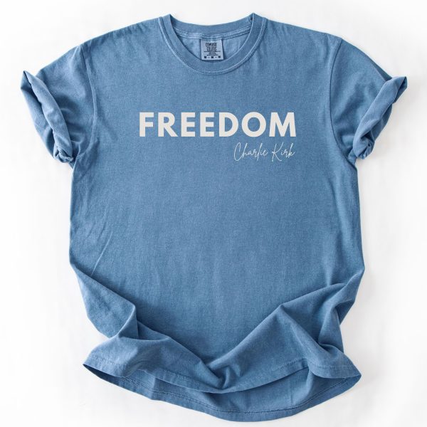 Charlie Kirk Freedom Tee, Charlie Kirk Freedom Shirt Stand with Charlie Kirk, Human Rights Tee - Image 4