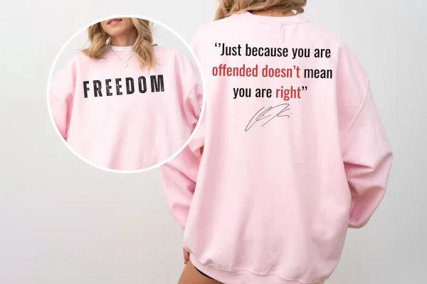 Charlie Kirk Freedom Sweatshirt, Charlie Kirk Make America Great Again, Charli Kirk Hoodie - Image 2