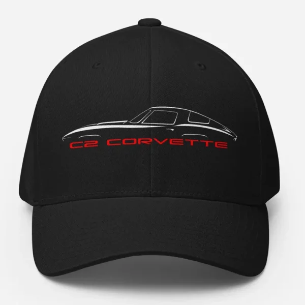 Limited Edition C2 Corvette hat for Classic Vette Enthusiasts