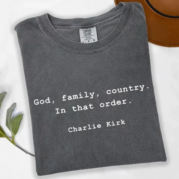 Charlie Kirk Memorial Shirt | RIP Tribute Sweatshirt and Hoodie – Forever in Our Hearts - Image 2