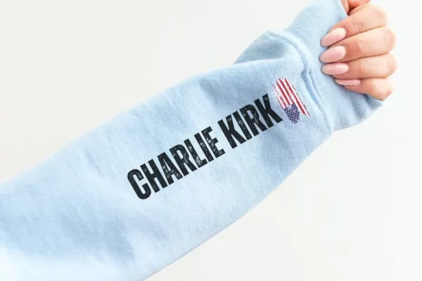 Charlie Kirk Freedom Sweatshirt, Charlie Kirk Make America Great Again - Image 4