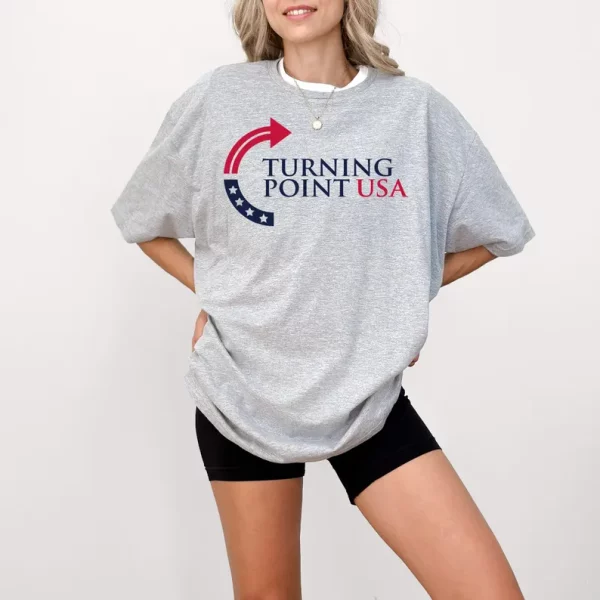 Turning Point USA TShirt, Charlie Kirk Shirt, Rest in Peace Charlie Sweatshirt - Image 2
