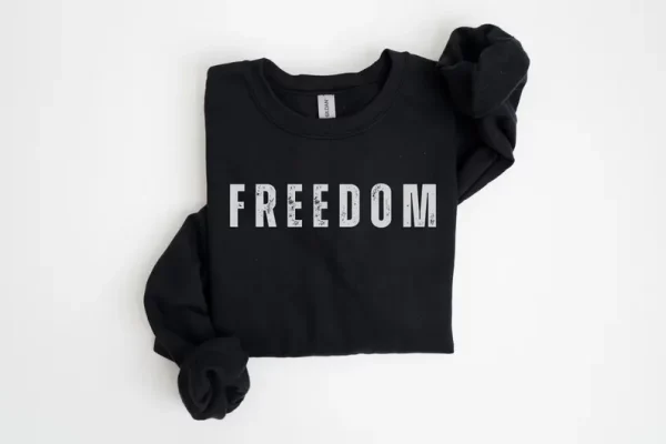 Charlie Kirk Freedom Sweatshirt, Charlie Kirk Make America Great Again - Image 2