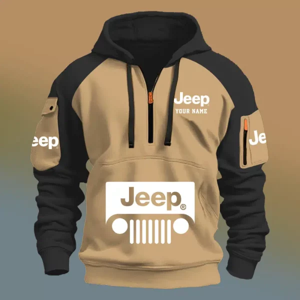 Limited Edition Half Zip Hoodie MGWNN6268 - Image 8