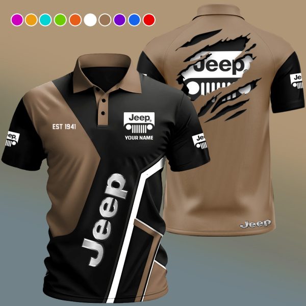 Jeep Lover Polo Shirt NN7068 - Image 2