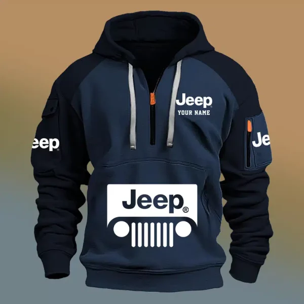 Limited Edition Half Zip Hoodie MGWNN6268 - Image 7