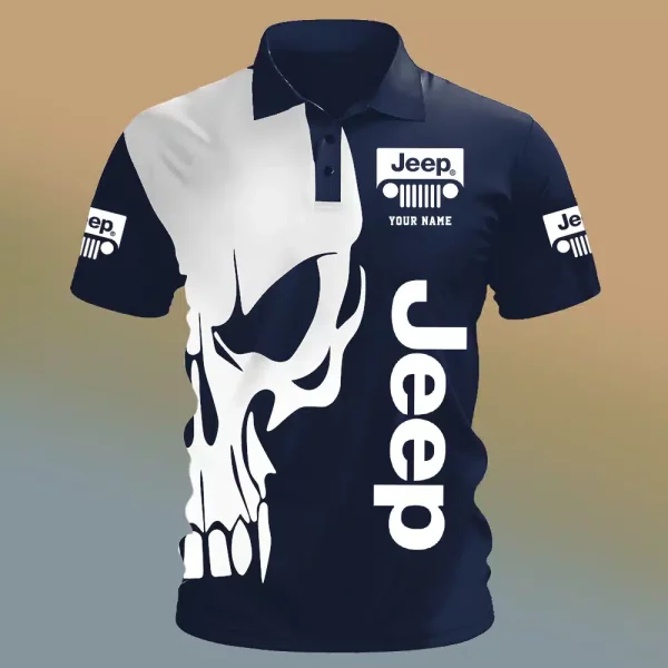 Jeep Lover Polo Shirt 6K0d - Image 11