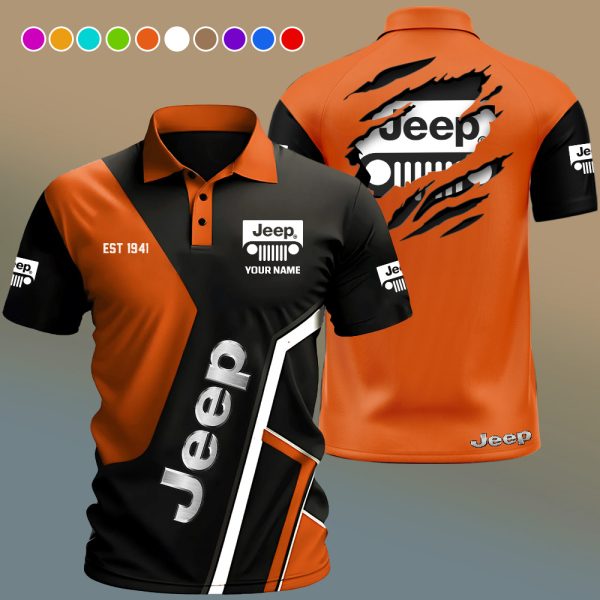 Jeep Lover Polo Shirt NN7068 - Image 4