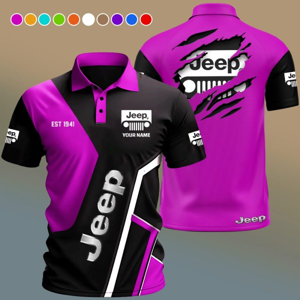 Jeep Lover Polo Shirt NN7068 - Image 6