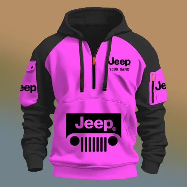 Limited Edition Half Zip Hoodie MGWNN6268 - Image 5