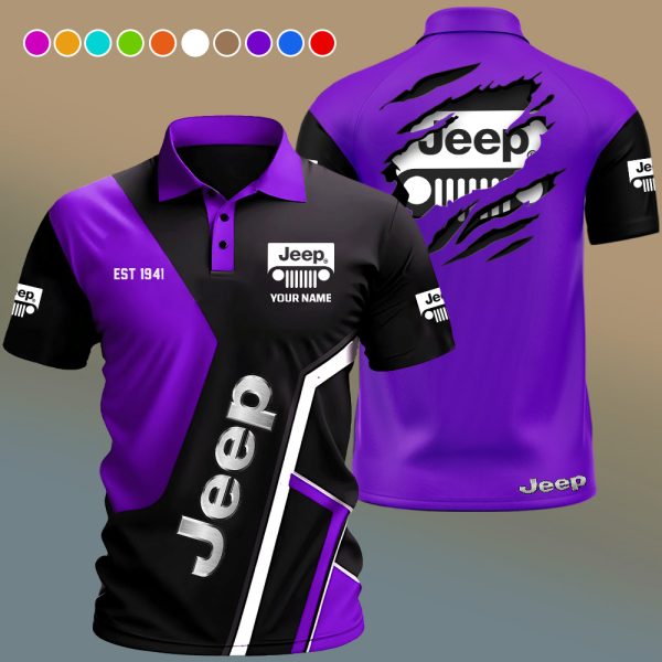 Jeep Lover Polo Shirt NN7068 - Image 5