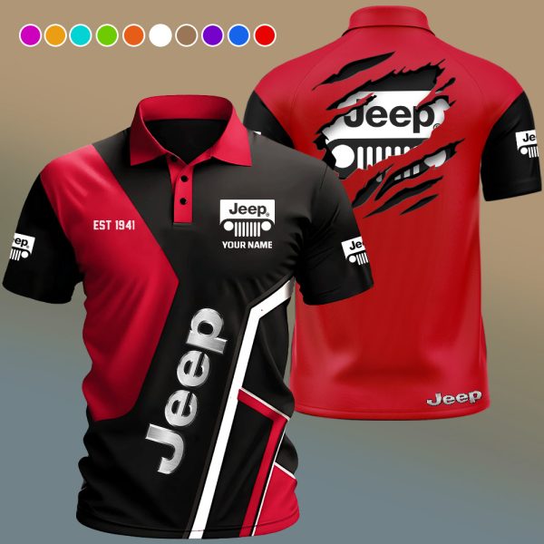 Jeep Lover Polo Shirt NN7068
