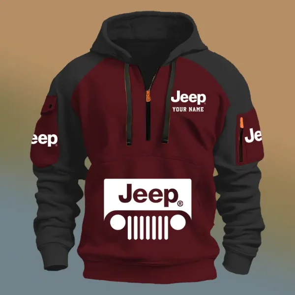 Limited Edition Half Zip Hoodie MGWNN6268 - Image 4
