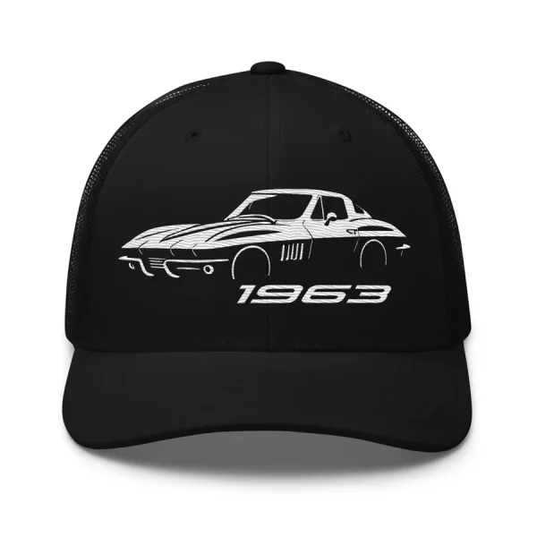 Limited Edition Corvette Cap 1963 Corvette hat for Classic Vette Enthusiasts