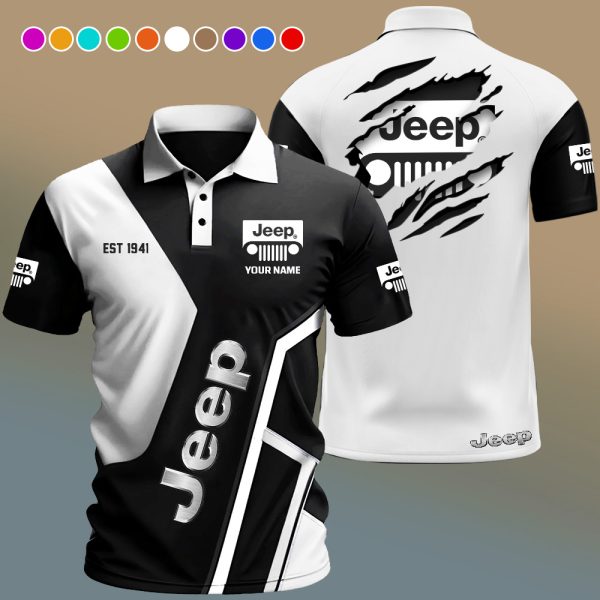 Jeep Lover Polo Shirt NN7068 - Image 10