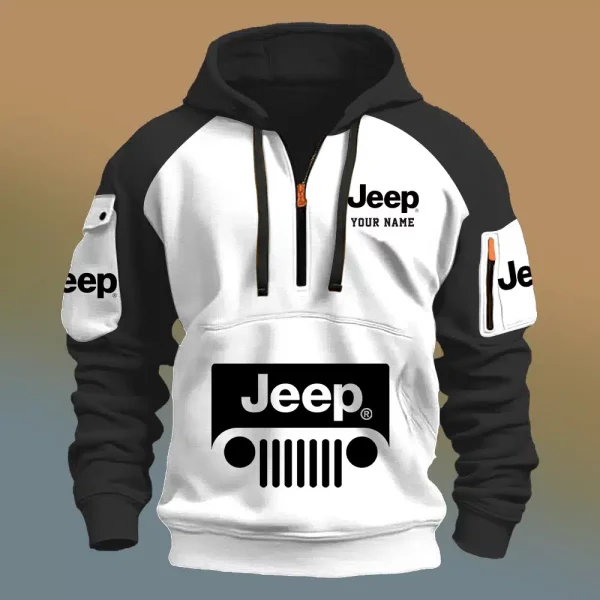 Limited Edition Half Zip Hoodie MGWNN6268 - Image 3