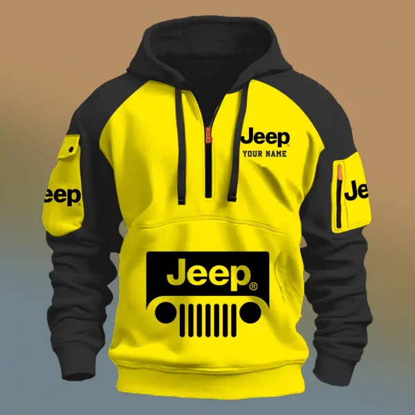 Limited Edition Half Zip Hoodie MGWNN6268 - Image 2