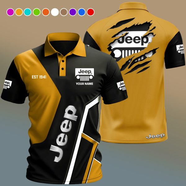 Jeep Lover Polo Shirt NN7068 - Image 7