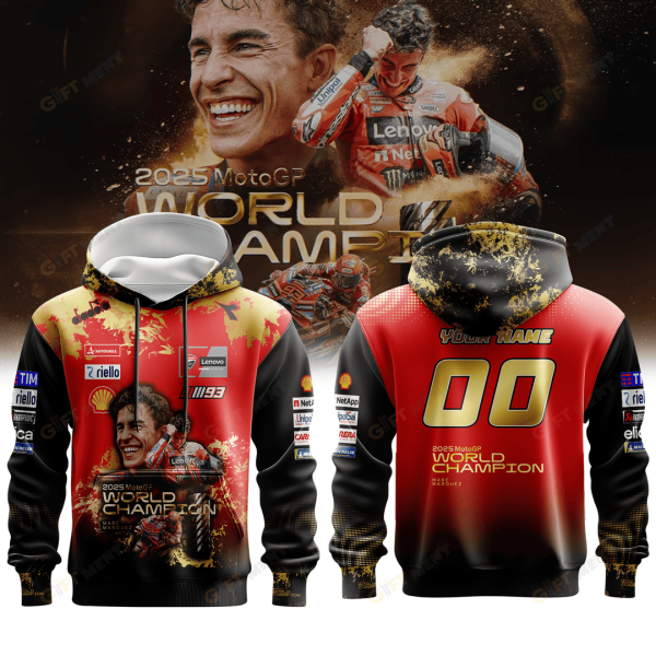 Marc Márquez World Champion 2025 Spirit Hoodie