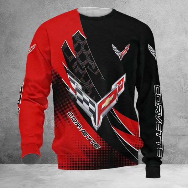 Corvette Limited 2025 Pullover Hoodie All Over Print Corvette - Image 5