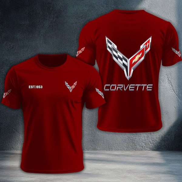 Corvette Limited 2025 Corvette Logo Tshirt - Image 6