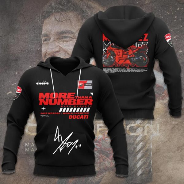 Ducati Lenovo Team x Marc Márquez 2025 World Champion  More Than A Number - Image 2