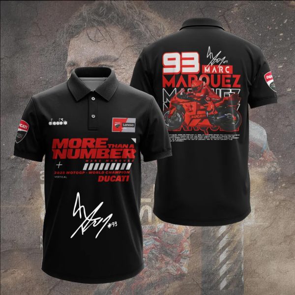 Ducati Lenovo Team x Marc Márquez 2025 World Champion  More Than A Number - Image 3