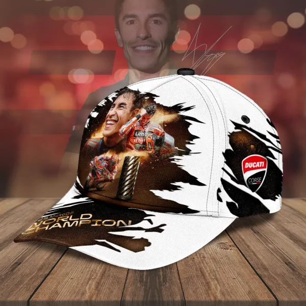 Ducati Lenovo Team x Marc Marquez Classic Cap - Image 2