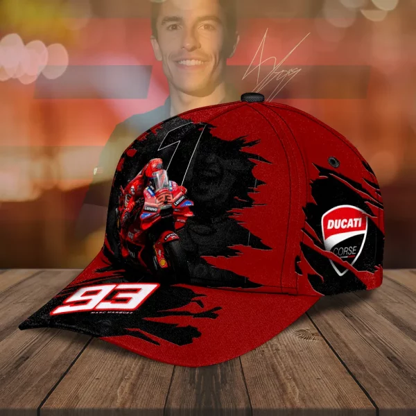 Ducati Lenovo Team x Marc Marquez Classic Cap - Image 2