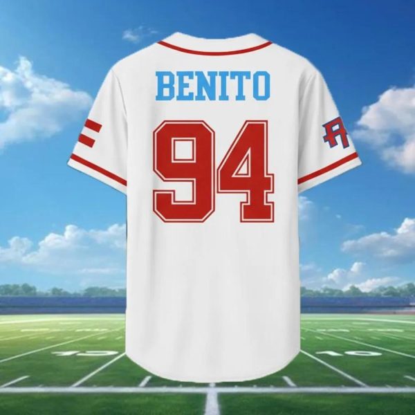 Bad Bunny Benito Bowl Halftime Baseball Jersey, Puerto Rico Jersey Shirt - Image 2
