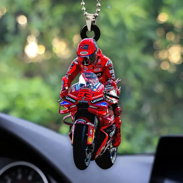 Ducati Lenovo Team x Marc Marquez Acrylic Ornament Acrylic Keychain