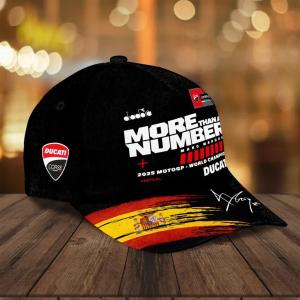 Ducati Lenovo Team x Marc Marquez Classic Cap - Image 2