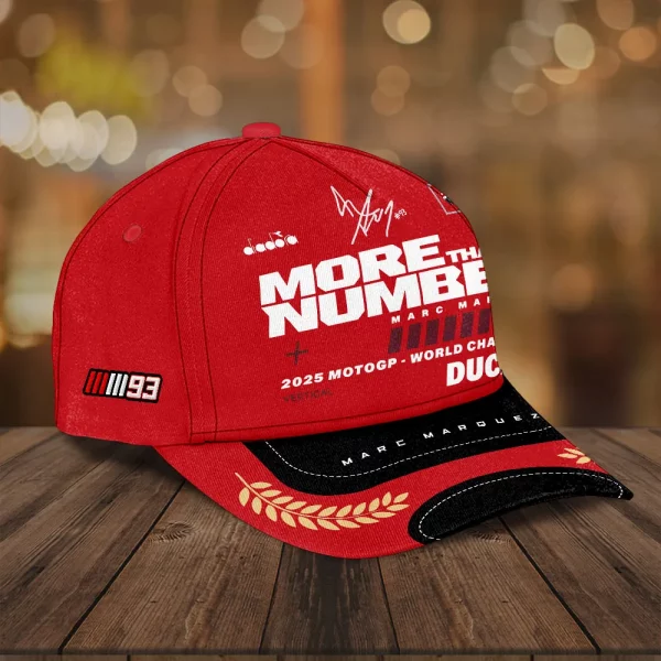 Ducati Lenovo Team x Marc Marquez Classic Cap - Image 3