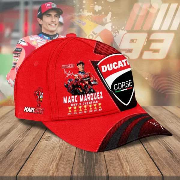Ducati Lenovo Team x Marc Marquez Classic Cap - Image 4
