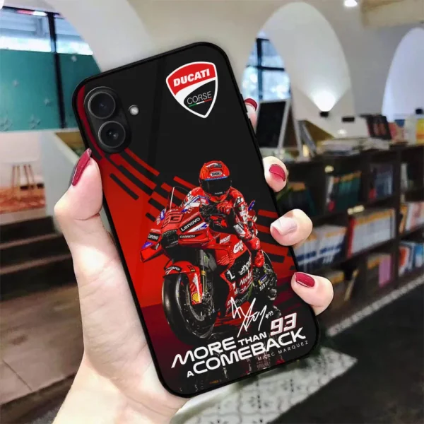 Ducati Lenovo Team x Marc Marquez Phone Case - TS6 - Image 3