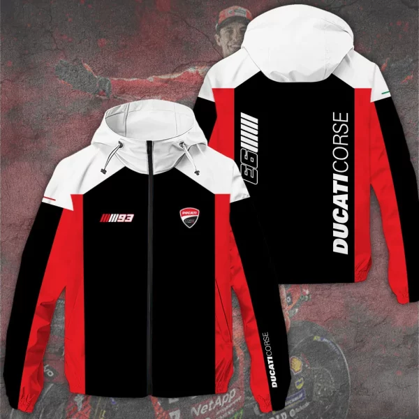 Ducati Lenovo Team x Marc Marquez  3D Single-Layer Jacket