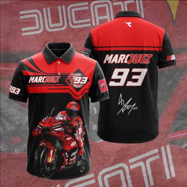 Ducati Lenovo Team x Marc Marquez Tshirt 2025 - Image 2
