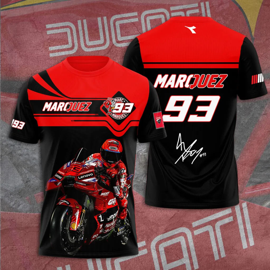 Ducati Lenovo Team x Marc Marquez Tshirt 2025