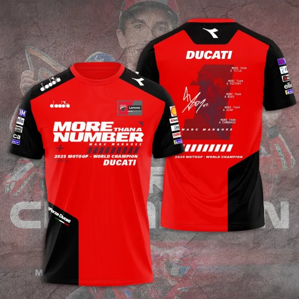 Ducati Lenovo Team x Marc Márquez 2025 World Champion