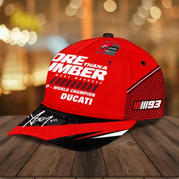 Ducati Lenovo Team x Marc Marquez Classic Cap - Image 2