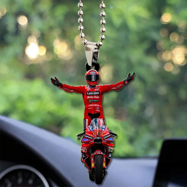 Ducati Lenovo Team x Marc Marquez Acrylic Ornament Acrylic Keychain
