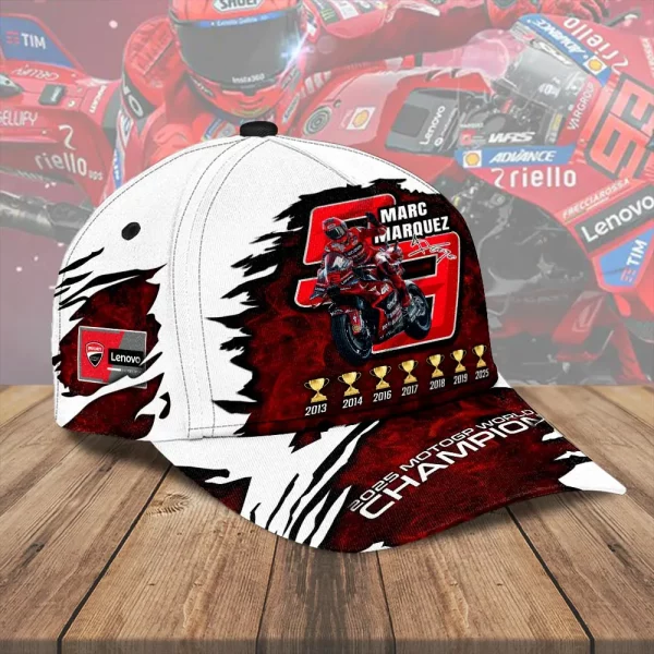 Ducati Lenovo Team x Marc Marquez Classic Cap - Image 2