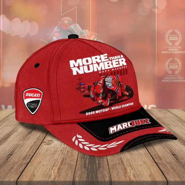 Ducati Lenovo Team x Marc Marquez Classic Cap - Image 2