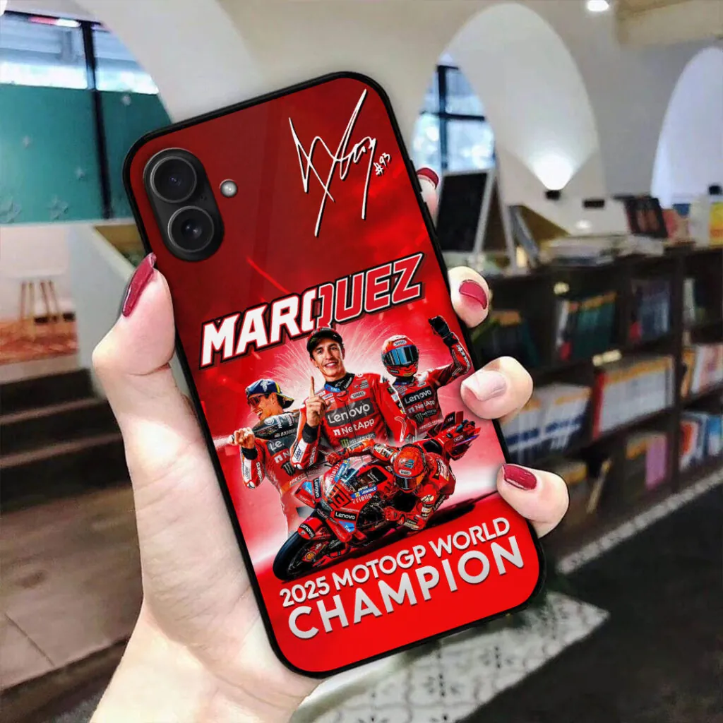 Ducati Lenovo Team x Marc Marquez Phone Case - TS10 - Image 2