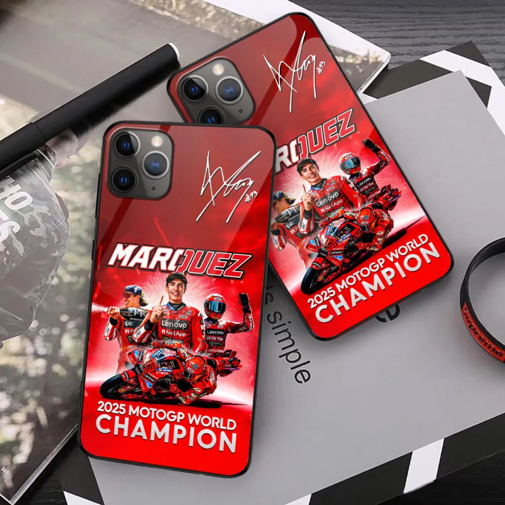 Ducati Lenovo Team x Marc Marquez Phone Case - TS10 - Image 3