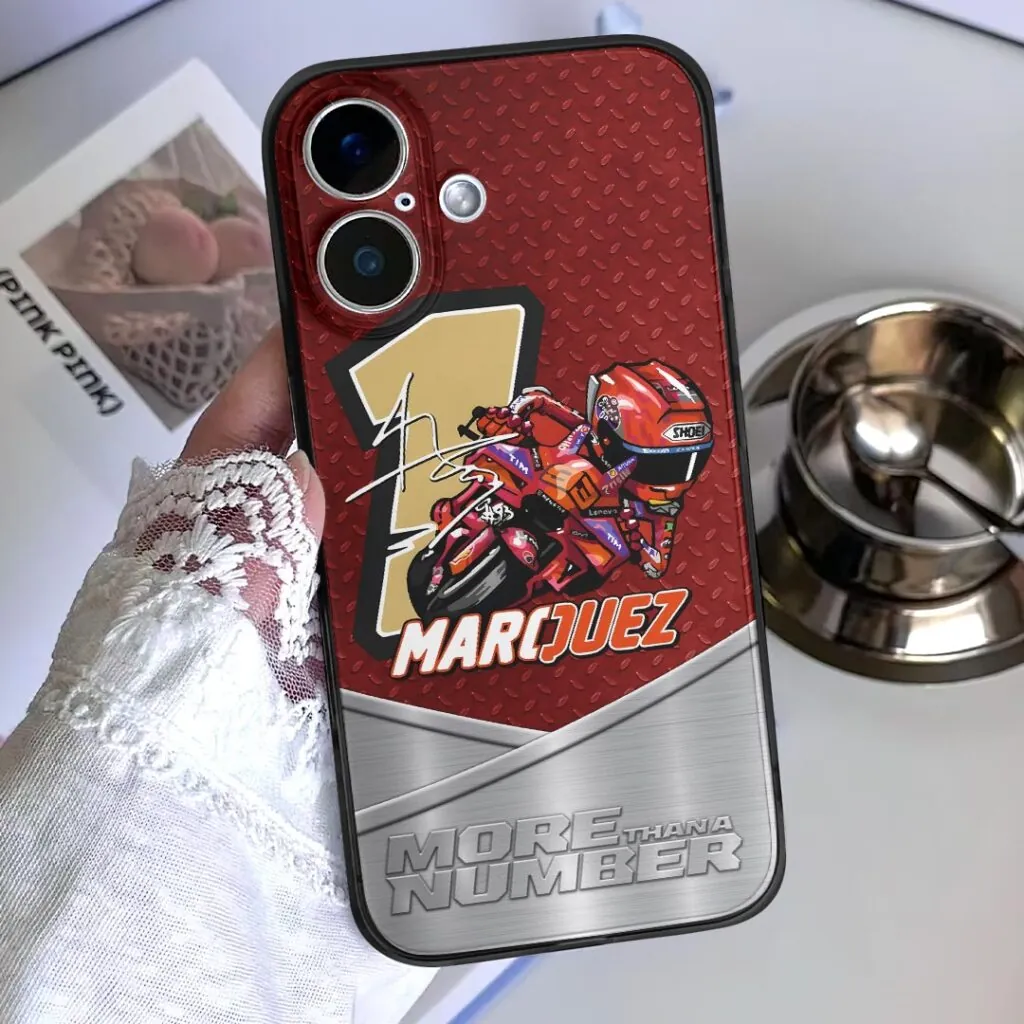 Ducati Lenovo Team x Marc Marquez Phone Case - TS7 - Image 2