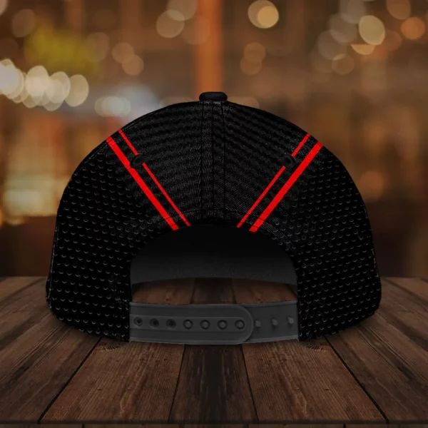 Marc Marquez “MORE THAN A NUMBER” black carbon Classic Cap - Image 4