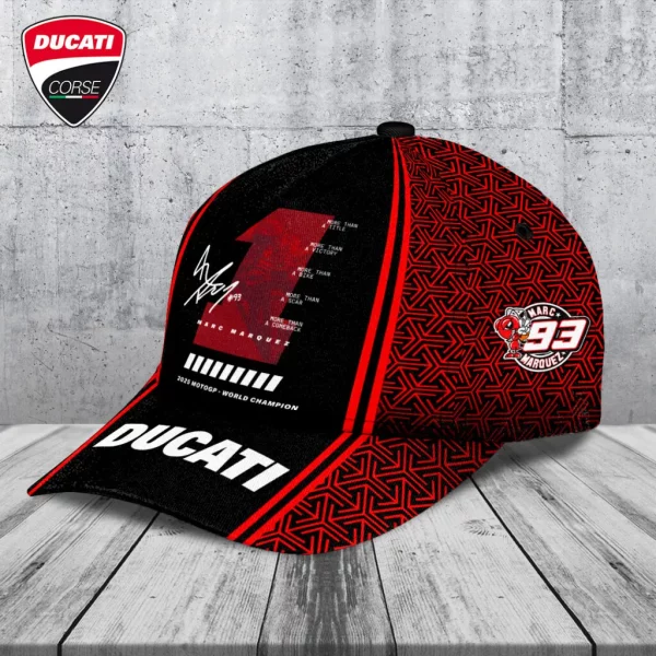 Ducati Lenovo Team x Marc Marquez Classic Cap - Image 2